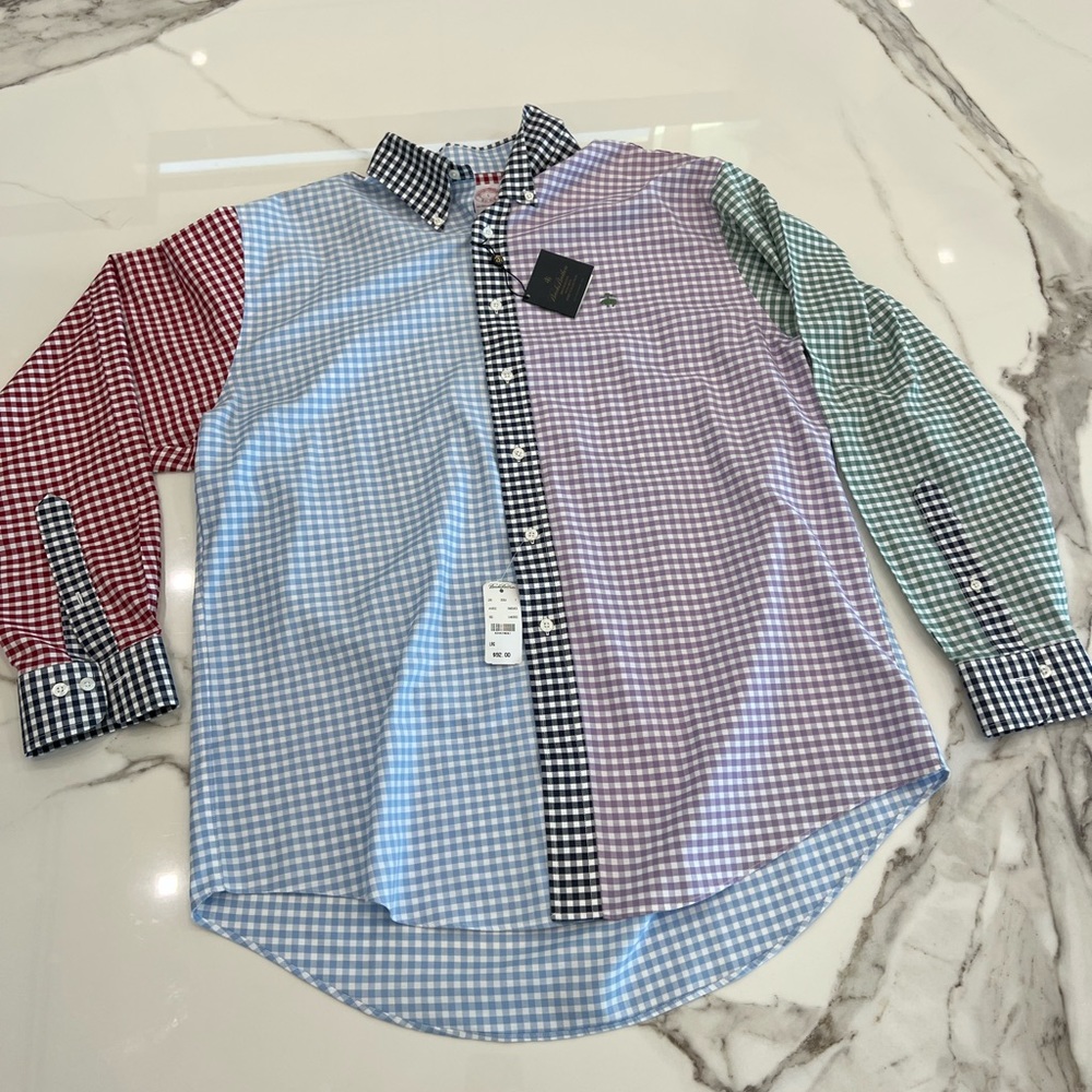 Mens Brooks Brothers button down, large brand new!